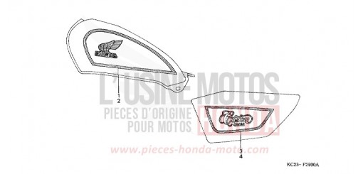 STREIFEN (1) CM125CC de 1982
